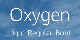 Przykładowa czcionka Oxygen Mono #2