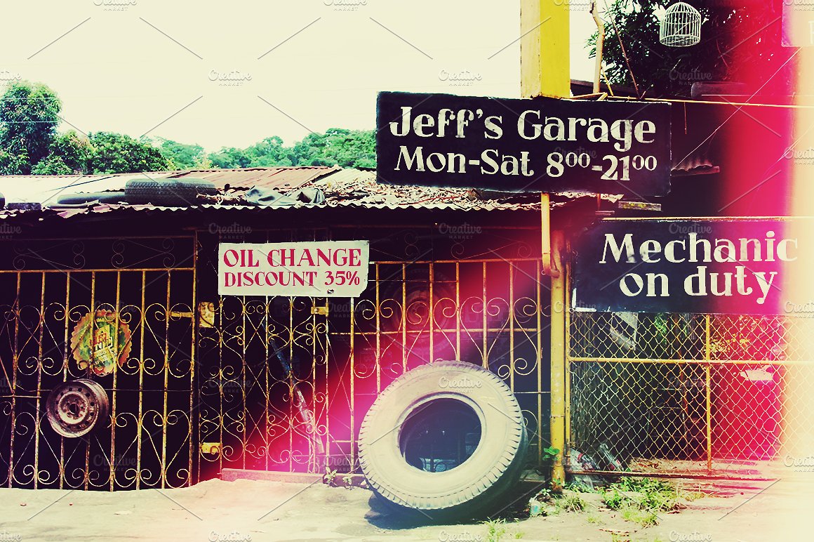 Przykładowa czcionka Jeff’s Garage #4