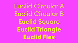 Przykładowa czcionka Euclid Circular B #3