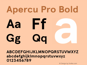Przykładowa czcionka Apercu Condensed Pro #2