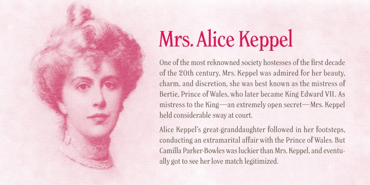 Przykładowa czcionka Mrs Keppel #4