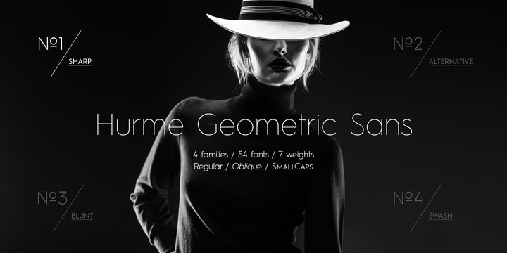 Przykładowa czcionka Hurme Geometric Sans No.4 #4