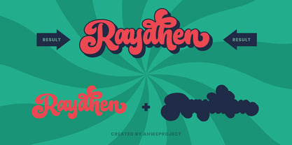 Przykładowa czcionka Raydhen #5