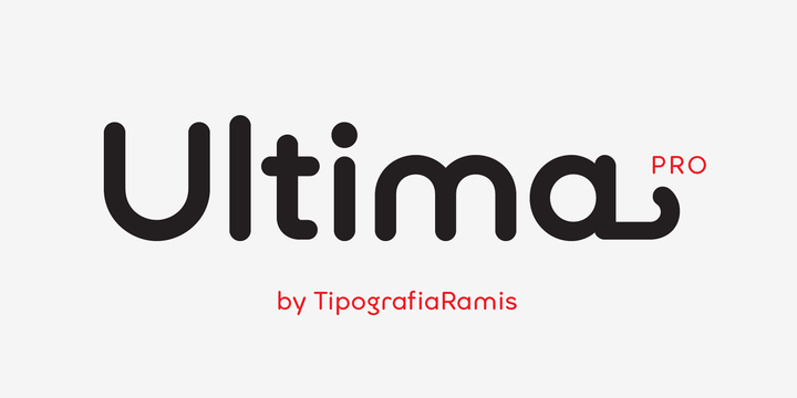 Przykładowa czcionka Ultima Pro #1