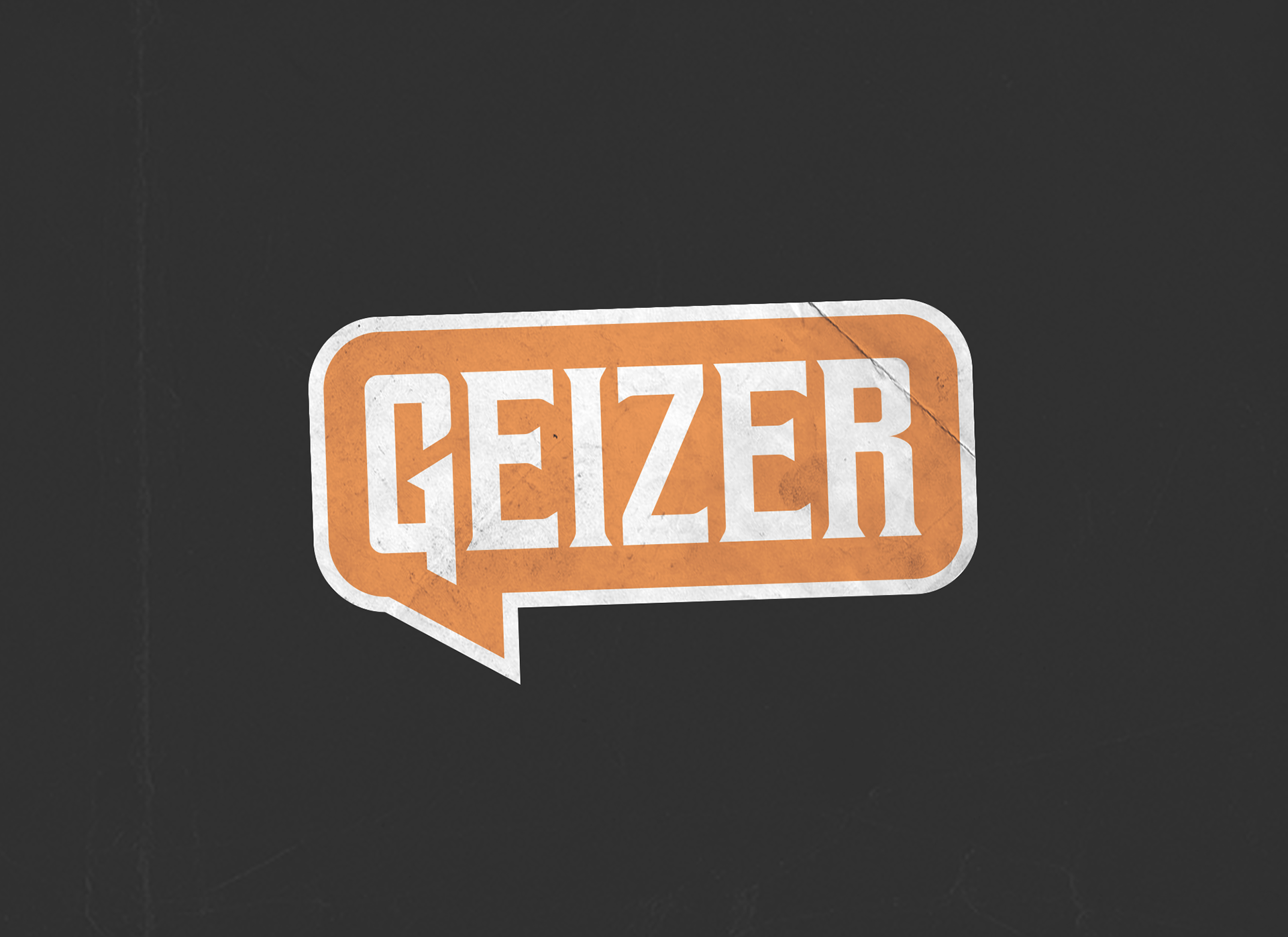 Przykładowa czcionka Geizer #1