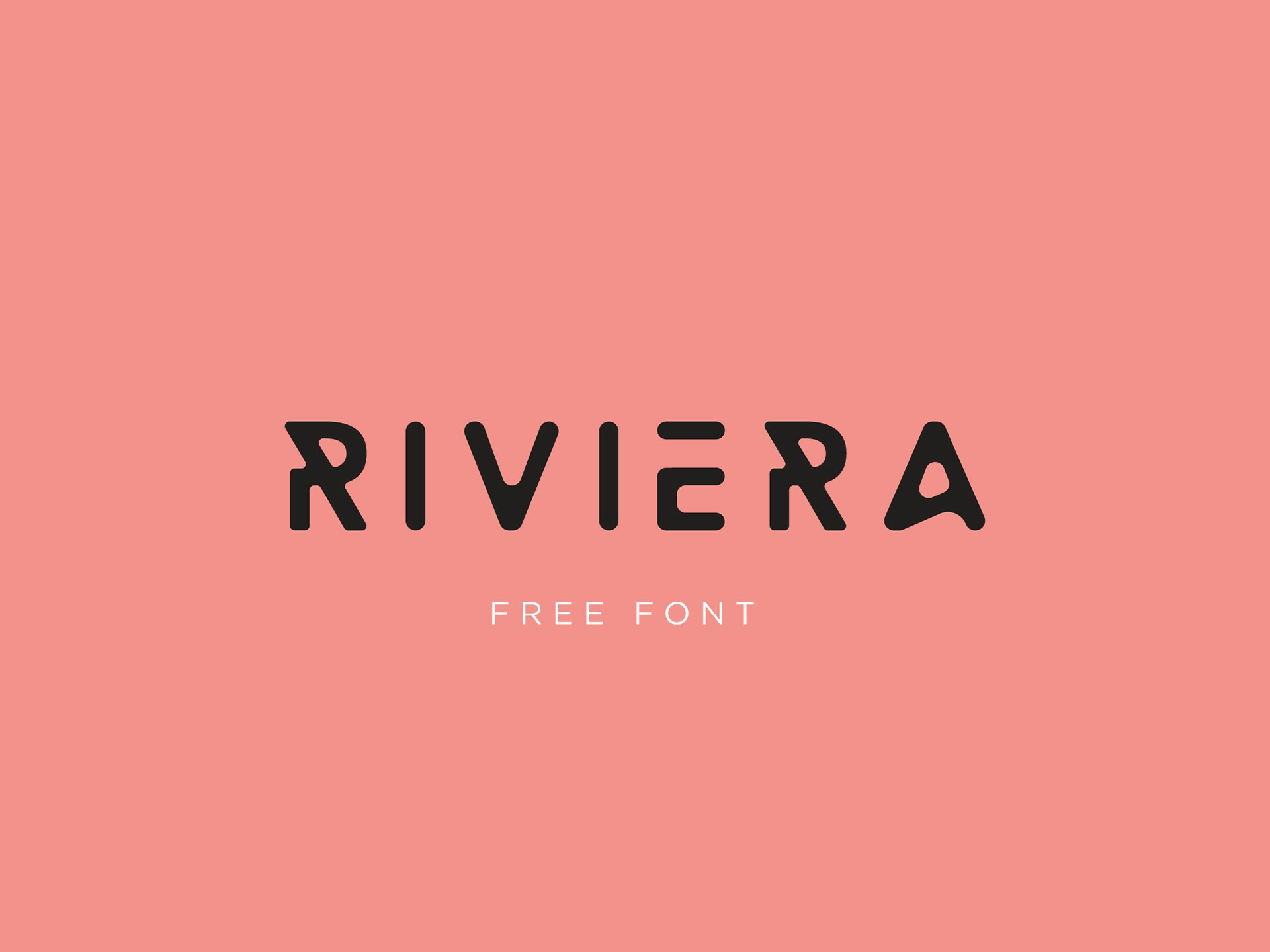 Przykładowa czcionka Riviera #1