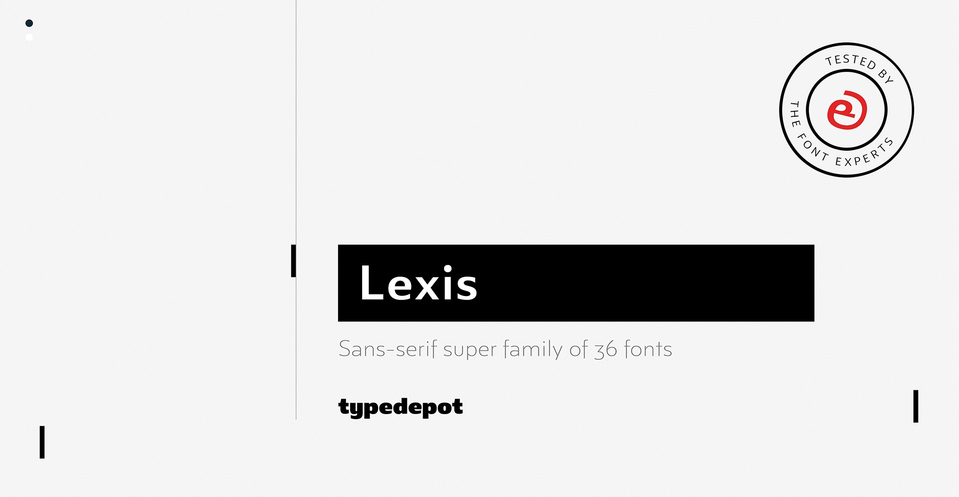 Przykładowa czcionka Lexis #1