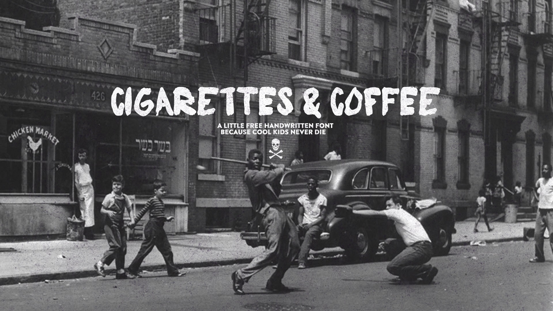 Przykładowa czcionka Cigarettes and Coffee #1
