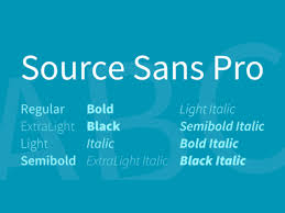 Przykładowa czcionka Source Sans Pro #1