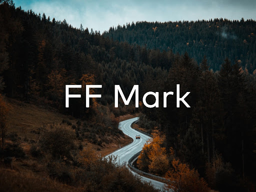 Przykładowa czcionka FF Mark #1