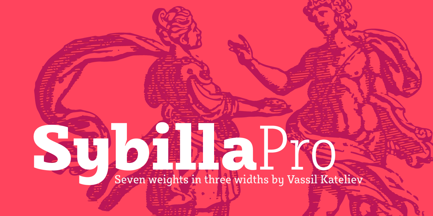 Przykładowa czcionka Sybilla Pro #1