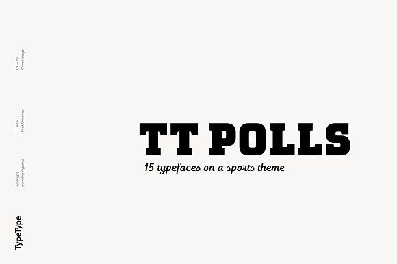 Przykładowa czcionka TT Polls #1