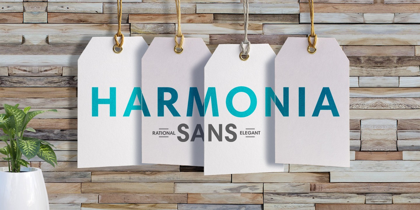 Przykładowa czcionka Harmonia Sans #1