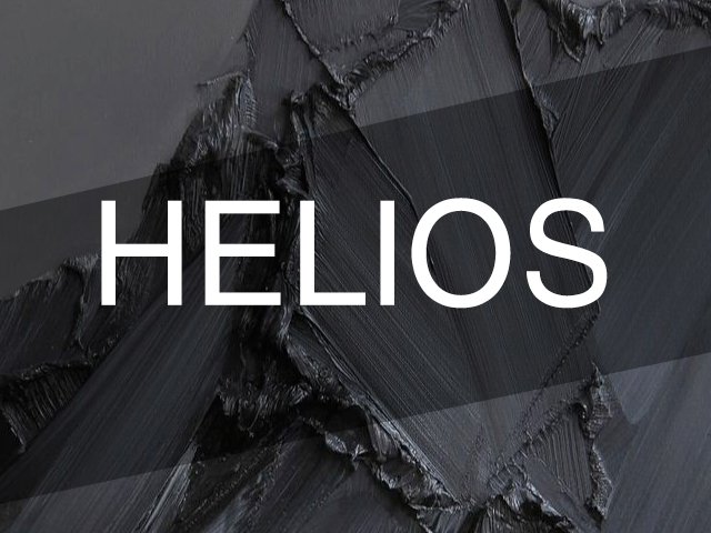 Przykładowa czcionka Helios #1
