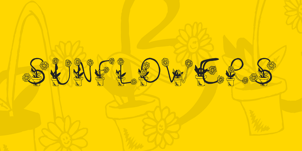 Przykładowa czcionka Sunflower #1