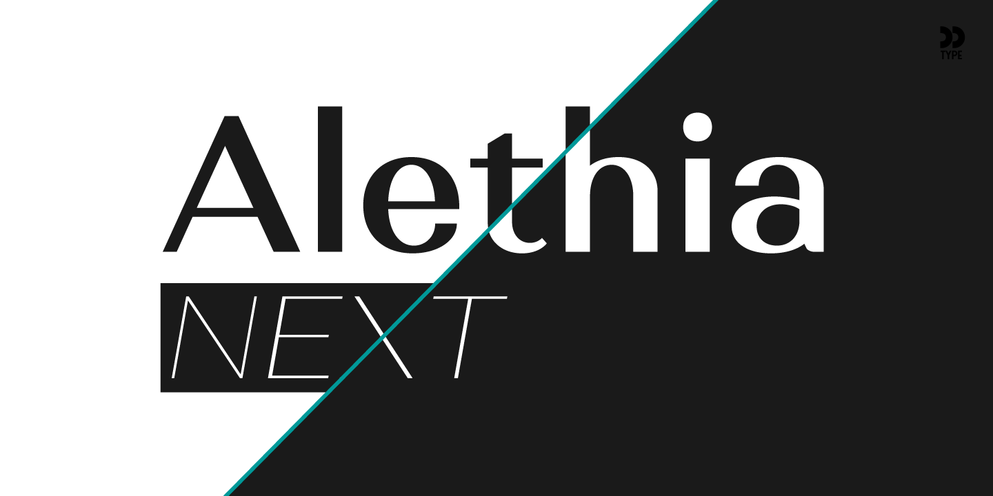 Przykładowa czcionka Alethia Next #1
