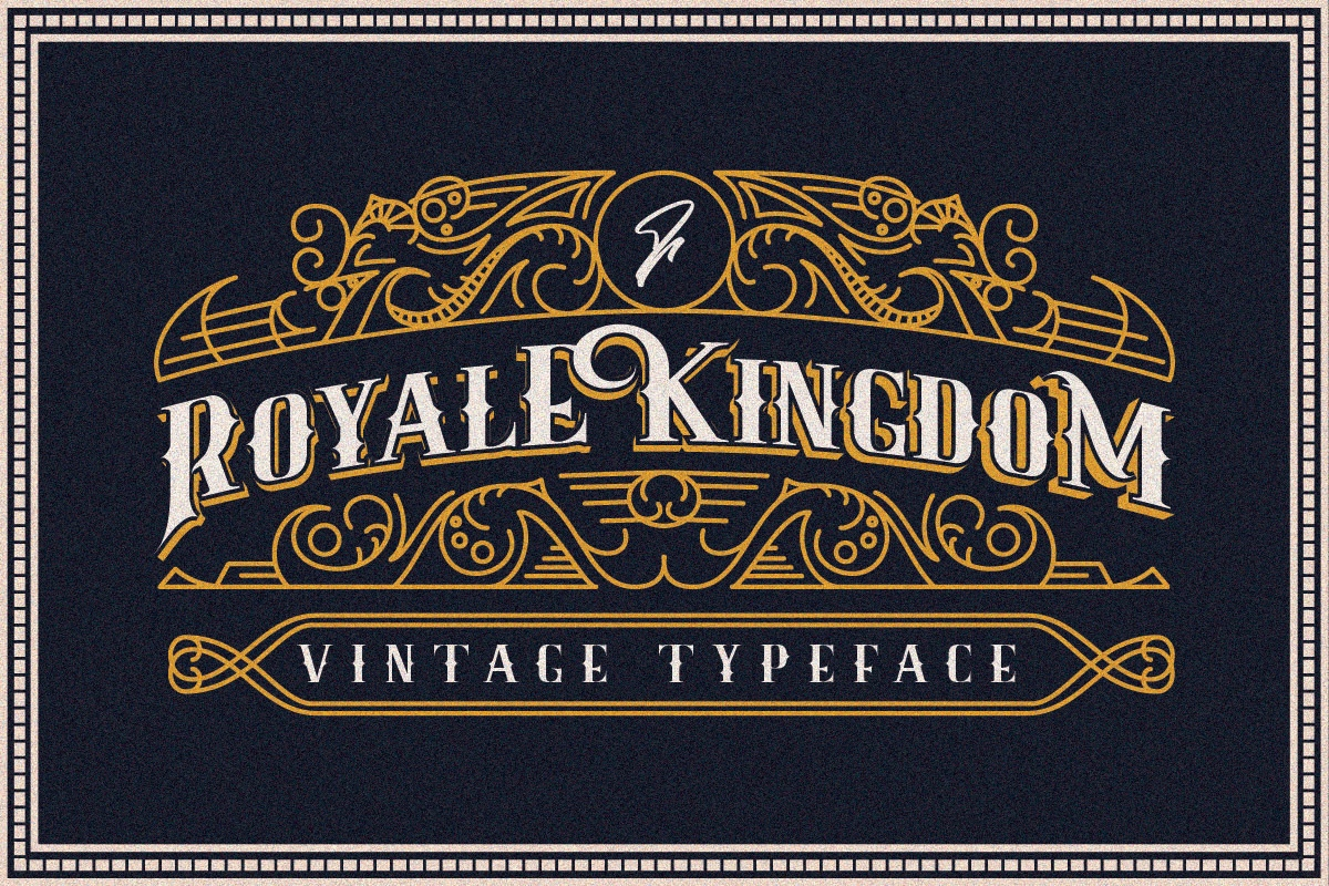 Przykładowa czcionka Royale Kingdom #1