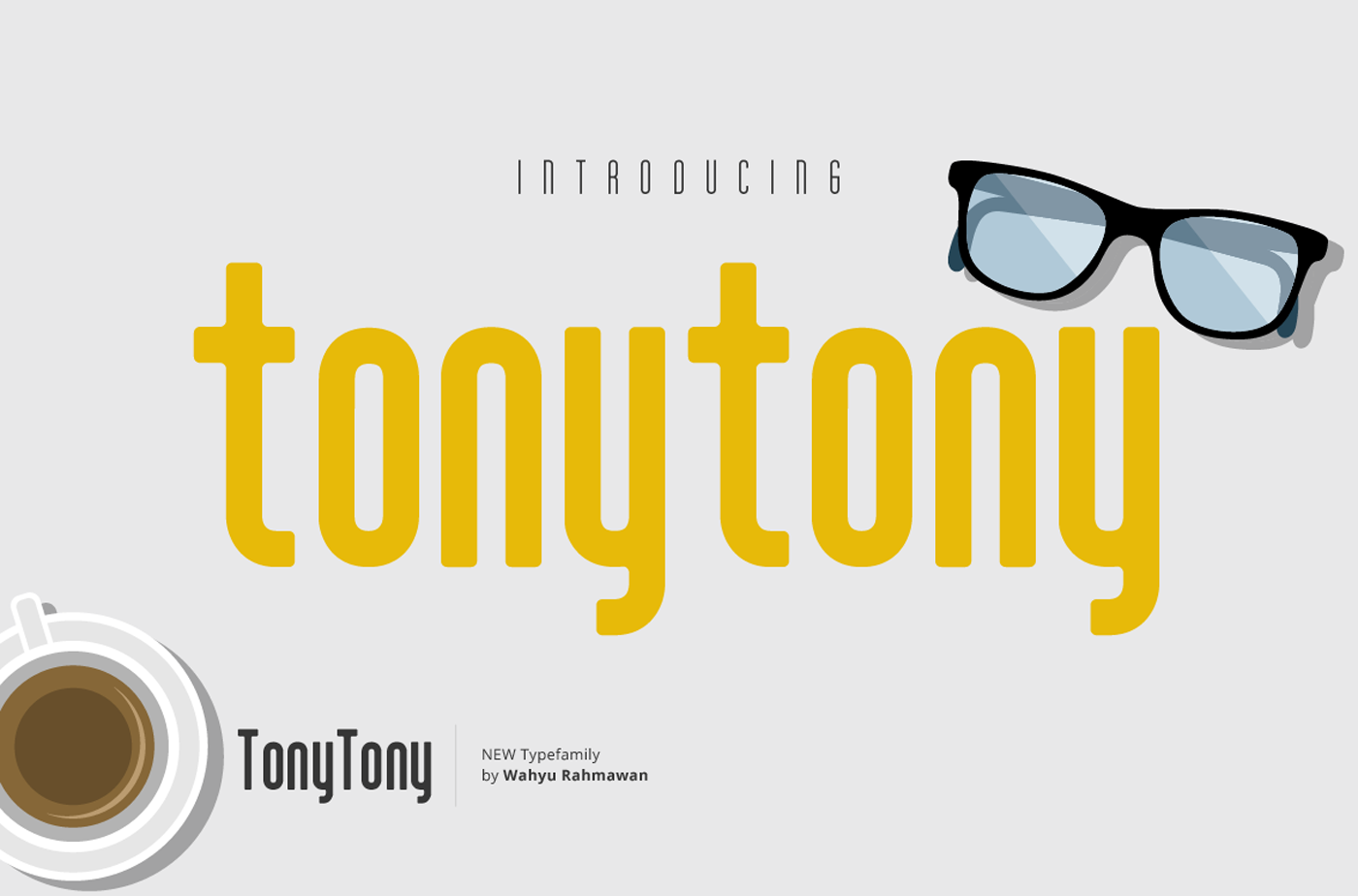 Przykładowa czcionka Tony Tony #1