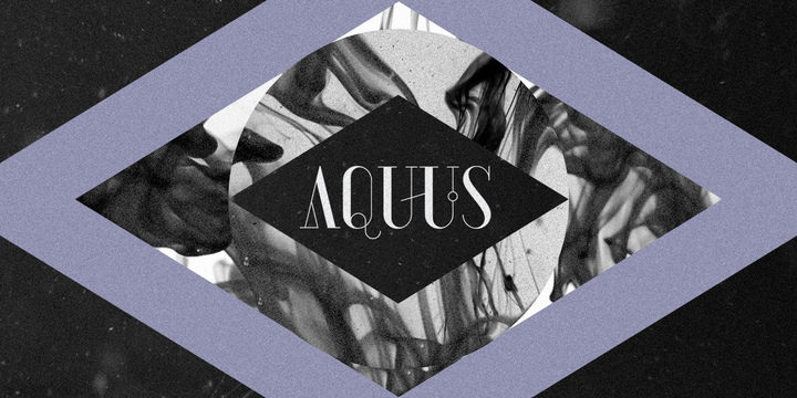 Przykładowa czcionka Aquus #1