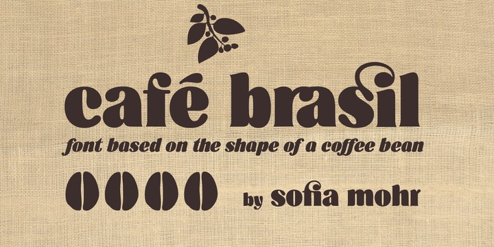 Przykładowa czcionka Cafe Brasil #1