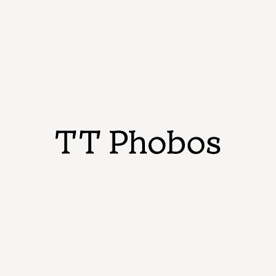 Przykładowa czcionka TT Phobos #1