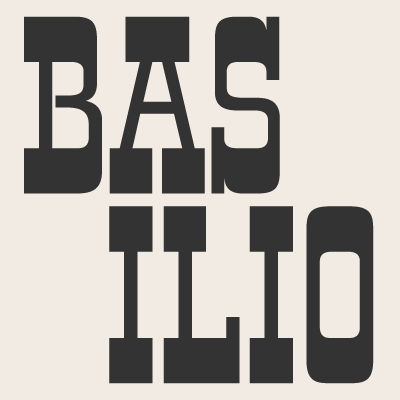 Przykładowa czcionka Basilio #1