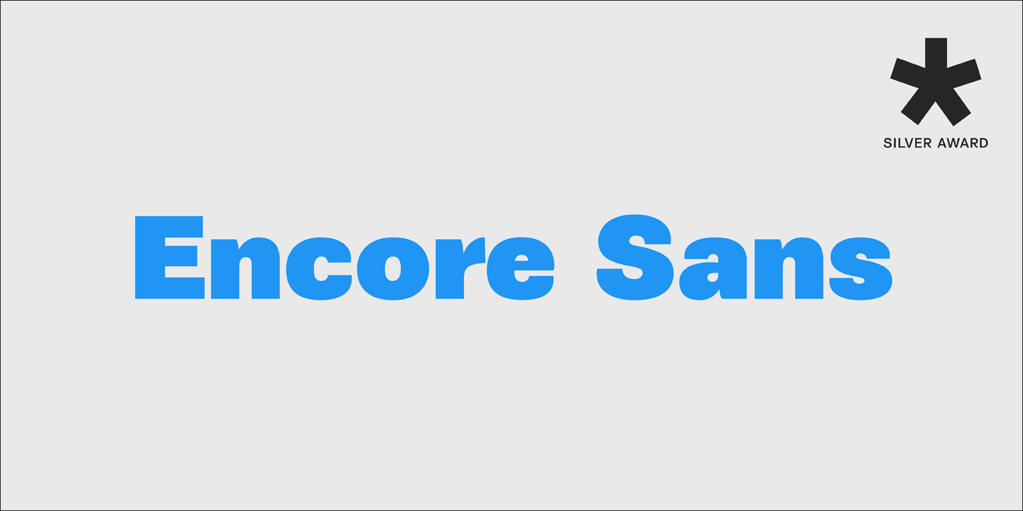 Przykładowa czcionka PF Encore Sans Pro #1