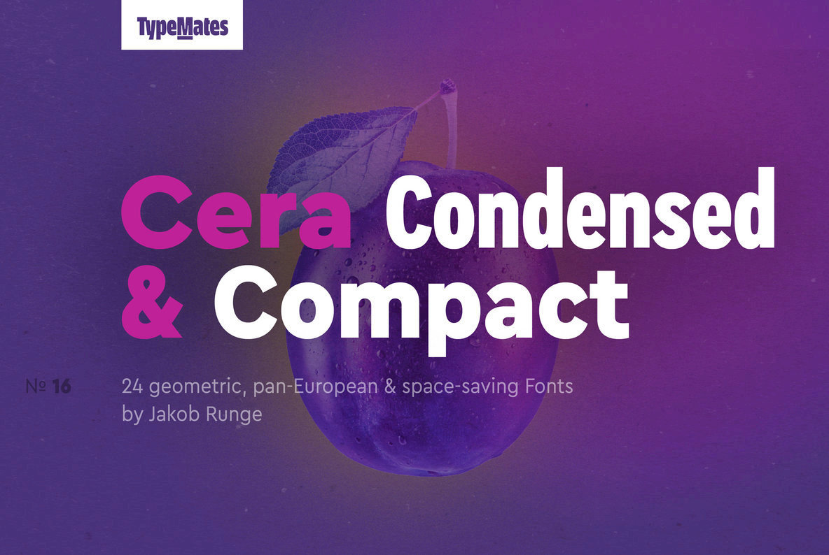 Przykładowa czcionka Cera Condensed Pro #1