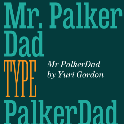 Przykładowa czcionka Mr Palker Dad #1