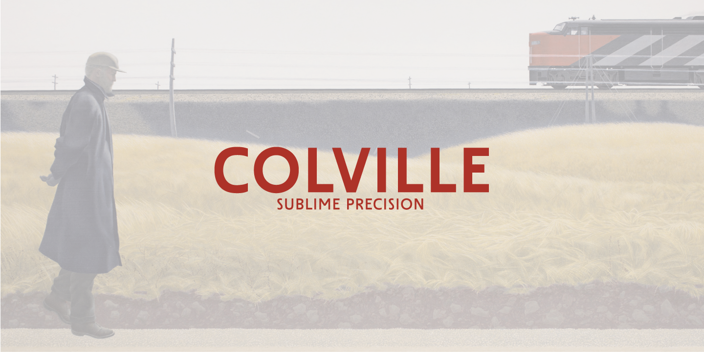 Przykładowa czcionka Colville #1