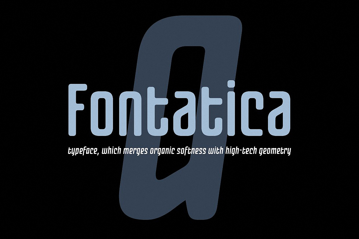 Przykładowa czcionka Fontatica 4F #1