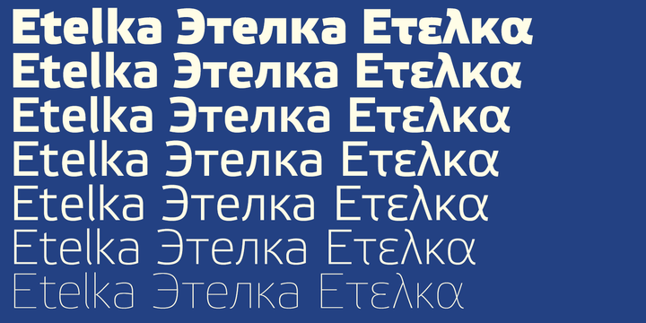 Czcionka Etelka Pro