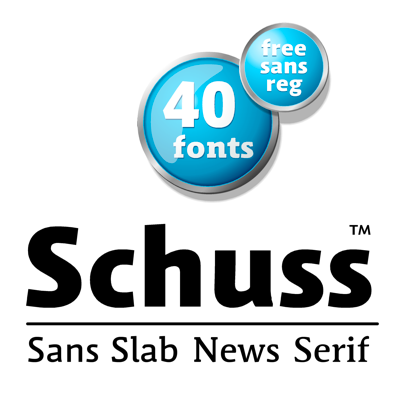 Przykładowa czcionka Schuss Sans #1