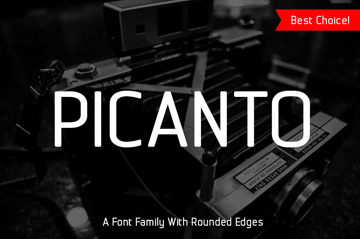 Przykładowa czcionka Picanto #1