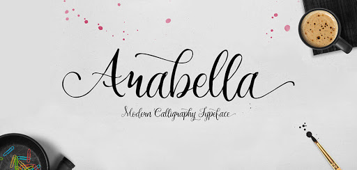 Przykładowa czcionka Arabella #1