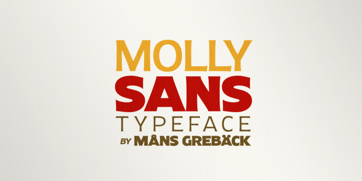 Czcionka Molly Sans