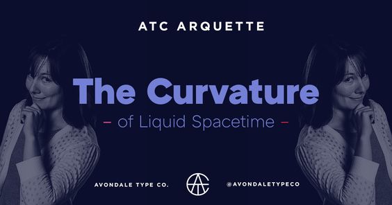 Przykładowa czcionka ATC Arquette #1