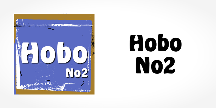 Przykładowa czcionka Hobo No2 #1