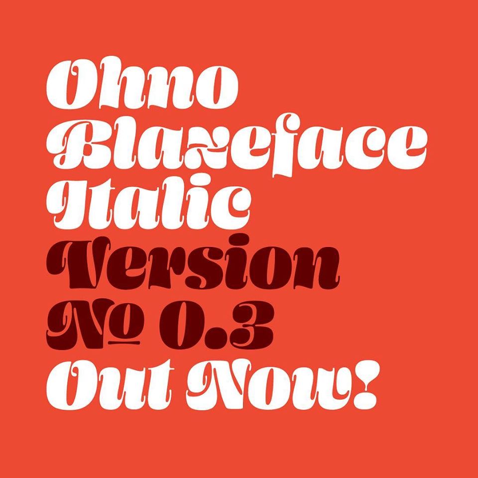 Przykładowa czcionka Ohno Blazeface #1