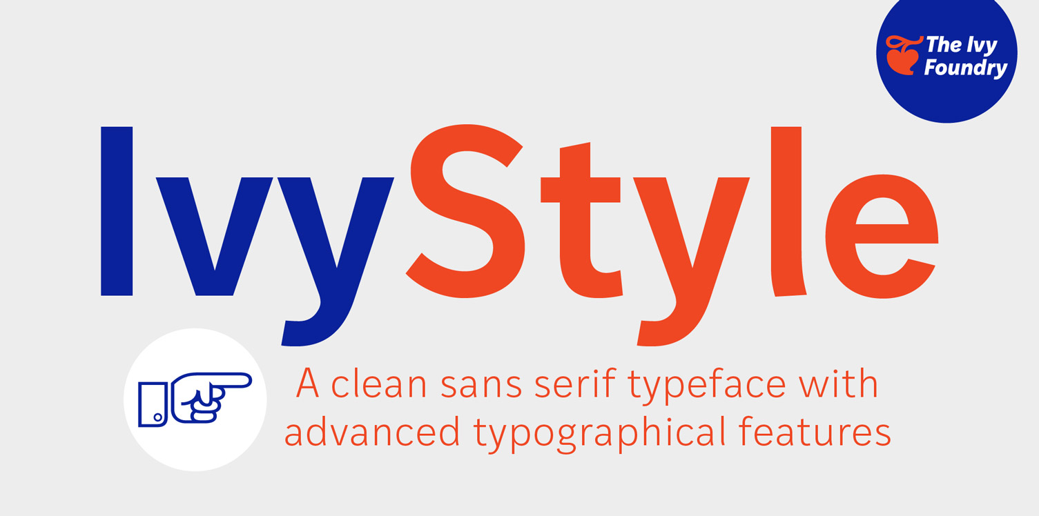 Przykładowa czcionka Ivy Style Sans #1