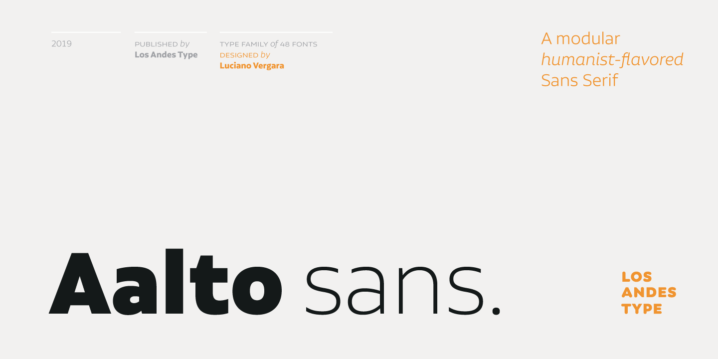 Przykładowa czcionka Aalto Sans Essential #1