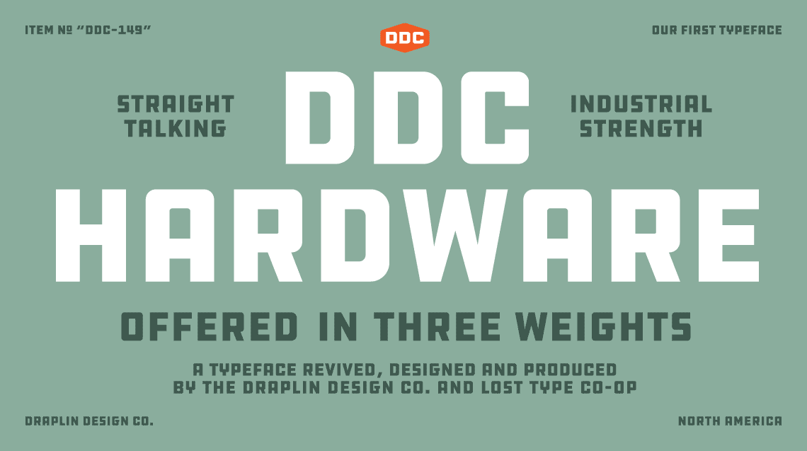 Przykładowa czcionka DDC Hardware #1