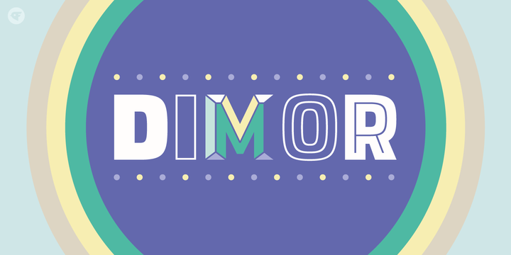 Przykładowa czcionka Dimor #1