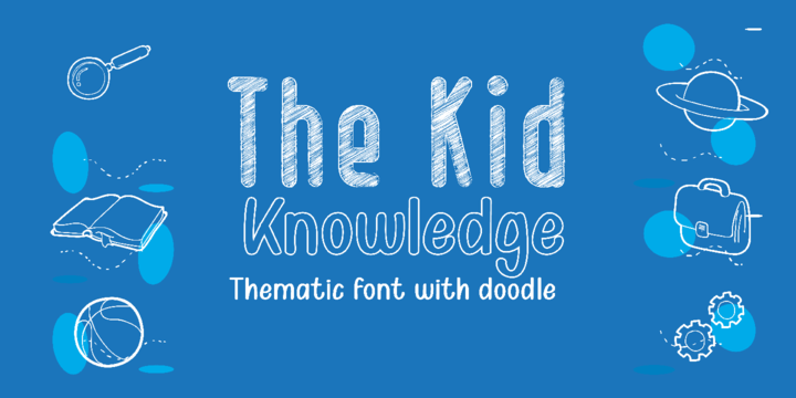 Przykładowa czcionka Kid Knowledge #1