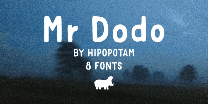 Przykładowa czcionka Mr Dodo #1