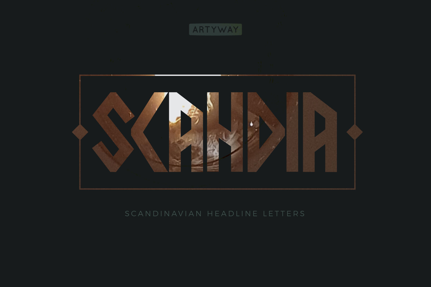 Przykładowa czcionka Scandia #1