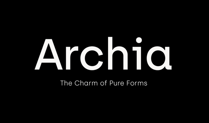 Przykładowa czcionka Archia #1