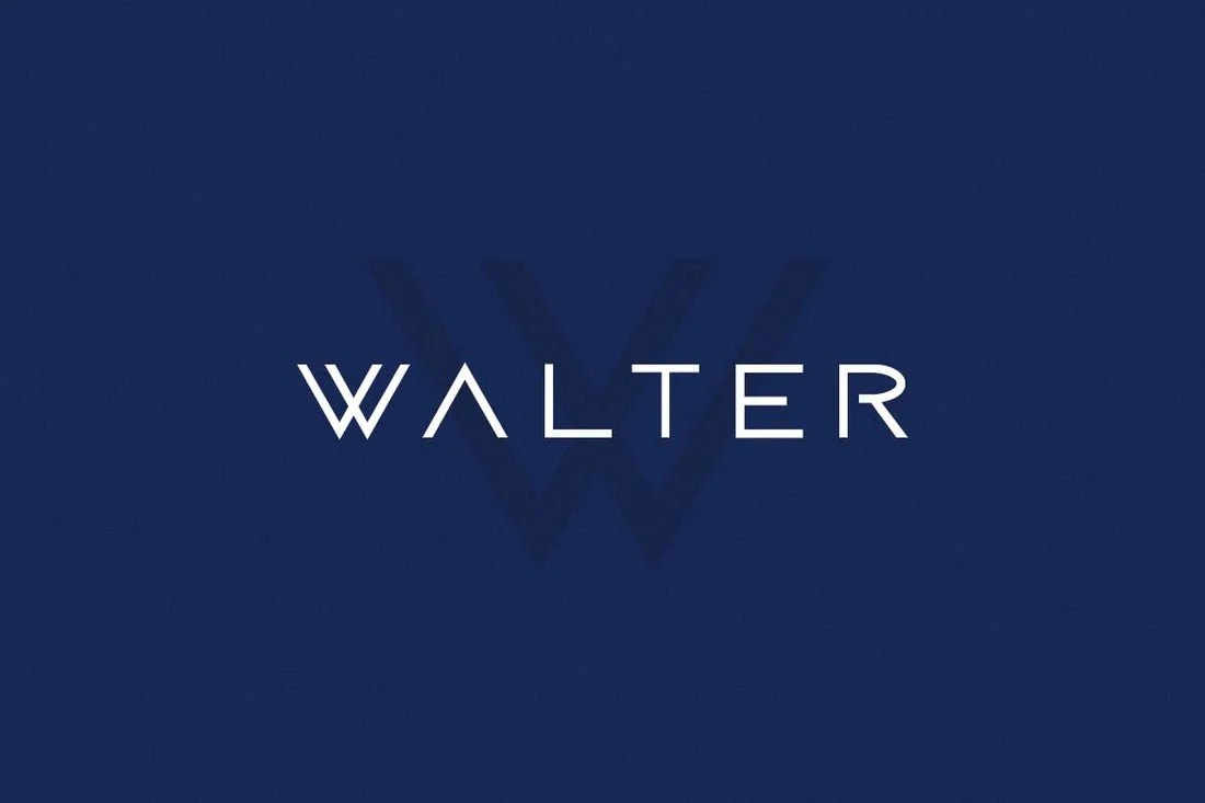 Przykładowa czcionka Walter #1