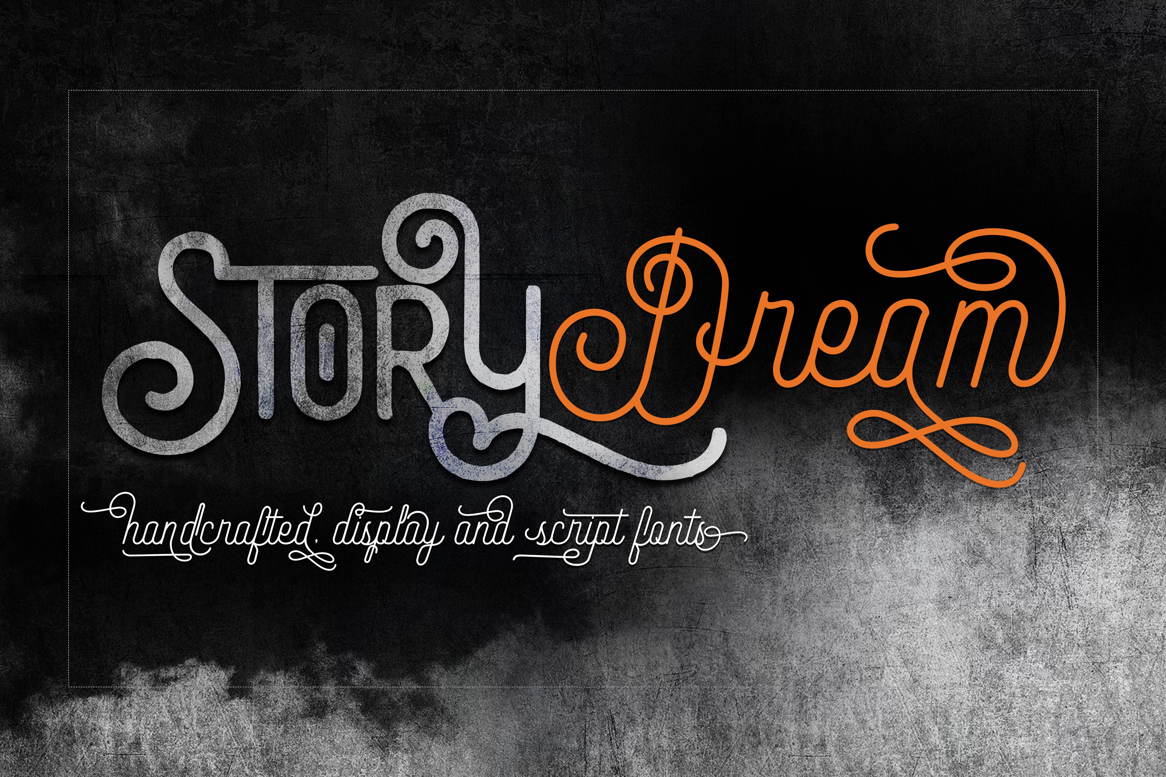 Przykładowa czcionka Story Dream #1