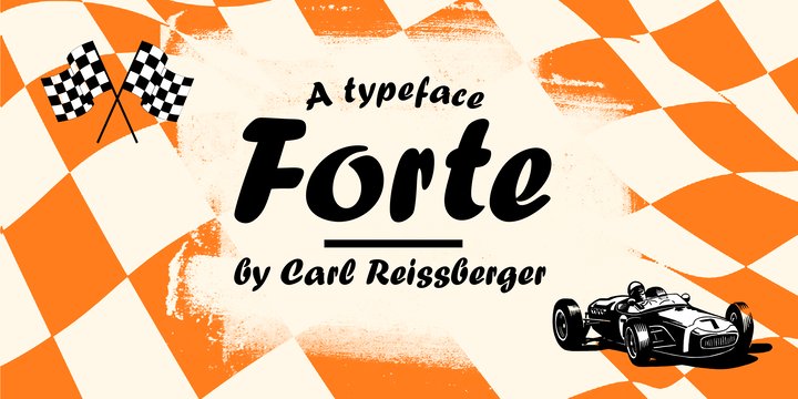 Przykładowa czcionka Forte #1